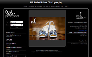 Wedding Photography Storefront Example